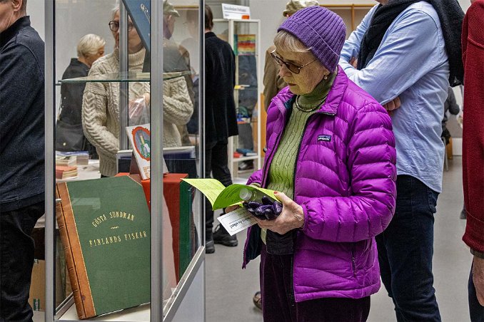 Antikvariatmässa Bokmässa för antikvariat i Konstakademien.