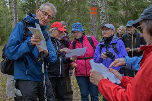 Järgarskogens naturrreservat Vägvalsorienering i Jägarskogens naturreservat.