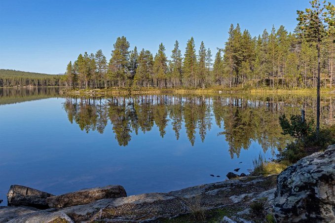 Björnsjön Rast vid Björnsjön utanför Stortsjö, Härjedalen.