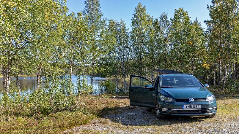 Rast Rast vid Tossåsvägen utanför Stortsjö, Härjedalen.