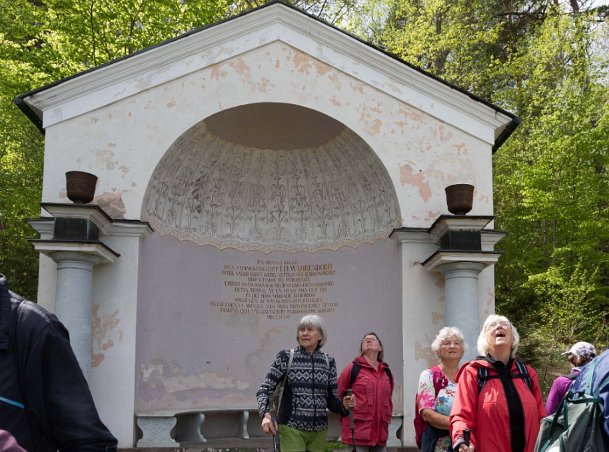 Engelska parken Efter att i Engelska parken beskådat 