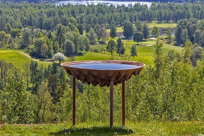 Bröstskål Bröstskål av Ulf Rollof (2000), eytknik gjutgärn. Bröstskål anknyter till sägnen om Romulus och Remus. ”Bröstet som ger di, kan ses som en symbol för det...